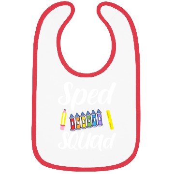 Discover SPED Squad Special Education Teacher Bibs
