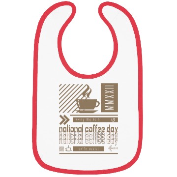 Discover national coffee day 3 Bibs