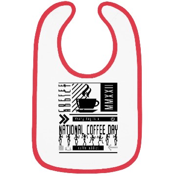 Discover national coffee day 3Z Bibs