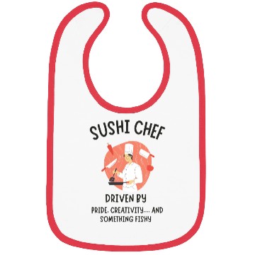 Discover SUSHI CHEF 23 Bibs