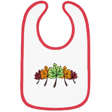 Discover leaves fall autumn Bibs