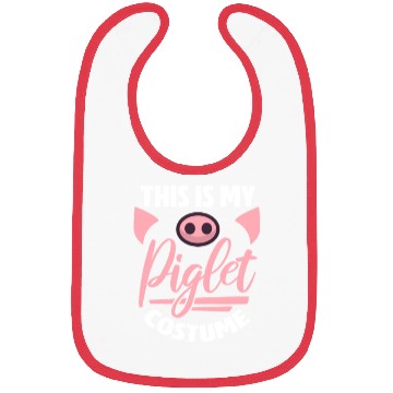 Discover This Is My Piglet Costume, Pig Kawaii Bibs