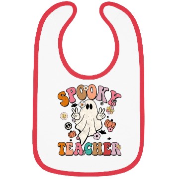 Discover Groovy Halloween Spooky Teacher Cute Halloween Bibs