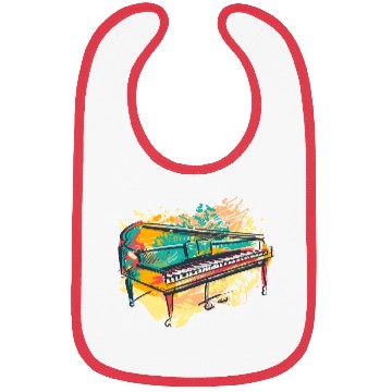 Discover Piano Fantasy Bibs