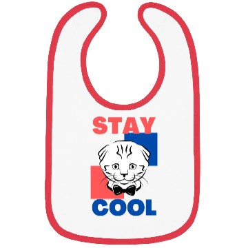 Discover Stay Cool Cat, Cool Cat, Cat Bibs
