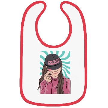 Discover K-POP Fanatic Korean or Asian Gift Bibs