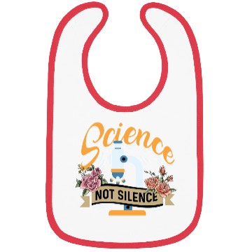 Discover Science not Silence Medical Student Gift Bibs