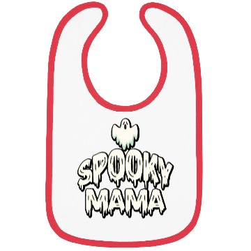 Discover Spooky Mama Halloween Ghost Mom Bibs