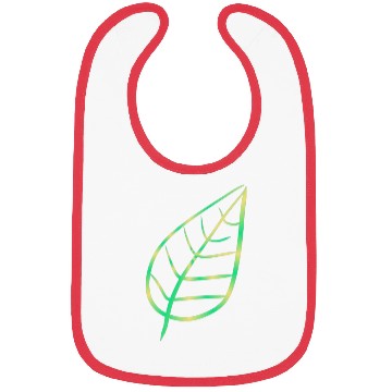 Discover leaf icon nature green Bibs