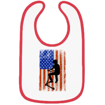 Discover American Flag Freestyle Scootering Bibs