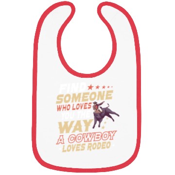 Discover Rodeo Bull Riding Livestock Show Farmer Cattle Bibs