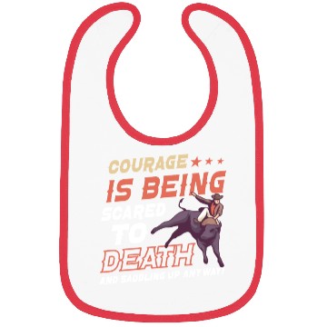 Discover Rodeo Bull Riding Livestock Show Farmer Cattle Bibs