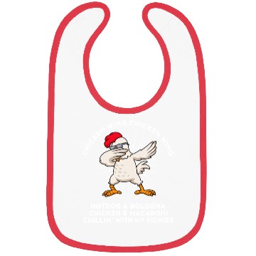 Discover Chicken Wing Chicken Wing Bibs Song Lyric Hot Dog