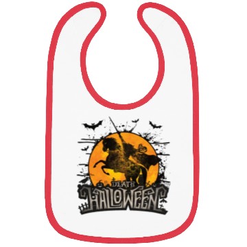 Discover Death Halloween - halloween party Bibs
