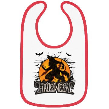 Discover Werewolf howling at the moon Bibs