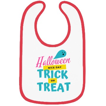 Discover halloween trick or treat Bibs