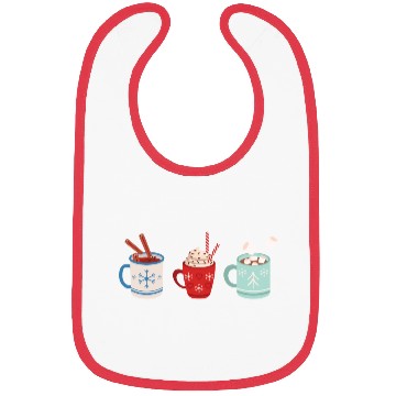 Discover Coffee Christmas Latte Bibs
