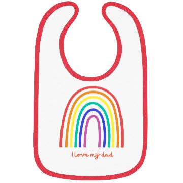 Discover I love my dad Bibs