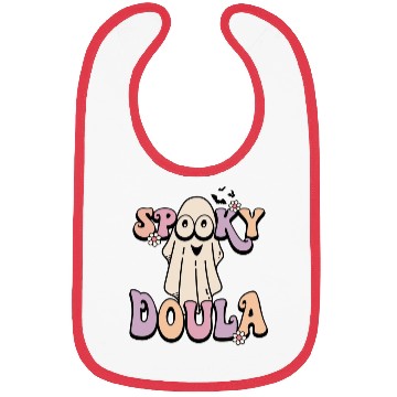 Discover Cute Spooky Doula Halloween Retro Bibs
