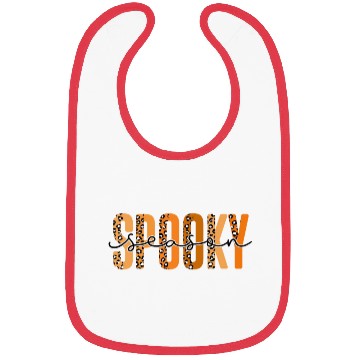 Discover Spooky Season Halloween Leopard Bibs