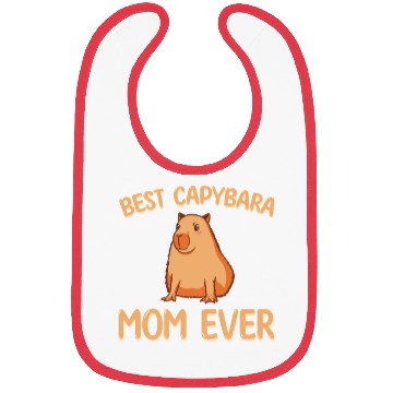 Discover Best Capybara Mom Ever Bibs
