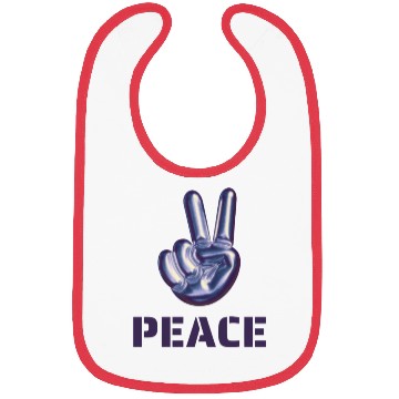Discover peace DESIGN COOL design print canva daily school Bibs