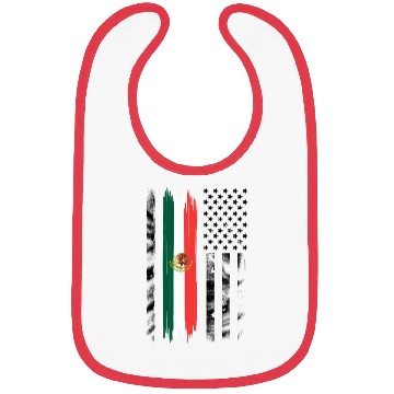 Discover Mexican Pride Mexico Flag Bibs