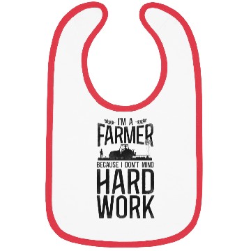Discover Farming Farmer Tractor Vintage I'm Bibs