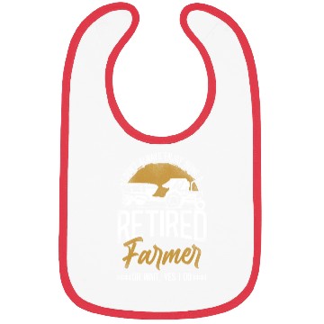 Discover Farming Farmer Retired Tractor Bibs