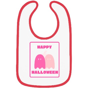 Discover Pink Cute Halloween Bibs