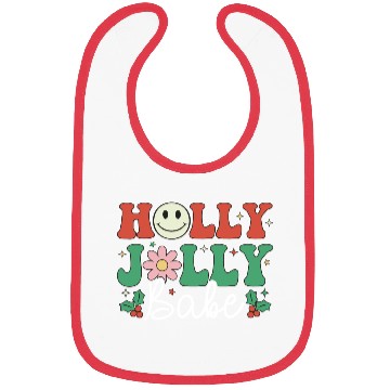 Discover Holly Jolly Babe Bibs