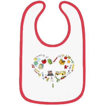 Discover Inspirational Teacher Beautiful School Learning Bibs