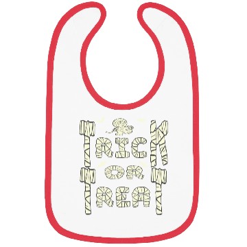 Discover Trick or treat funny mummy Bibs