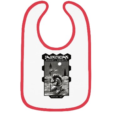 Discover Space astronaut science planets astronomy design Bibs