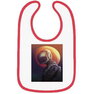 Discover Space astronaut science planets astronomy design Bibs