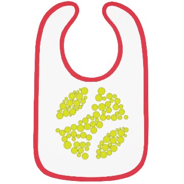 Discover Tennis ball Dots Bibs