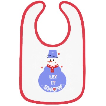 Discover Snowman Bibs