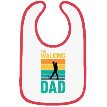 Discover The Walking Dad Retro Bibs