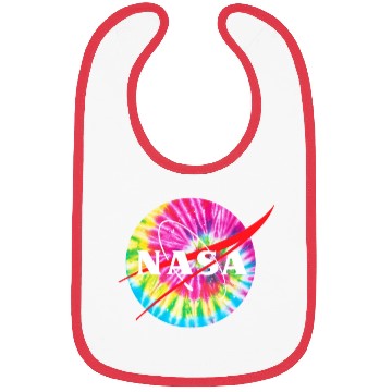 Discover NASA Tie Dye Bibs