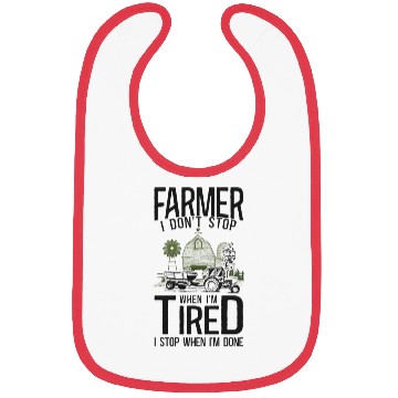Discover Farming Farmer Tractor Vintage Bibs