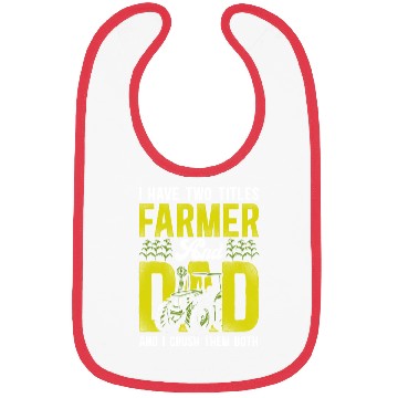 Discover Farming Farmer Dad Father Tractor Bibs