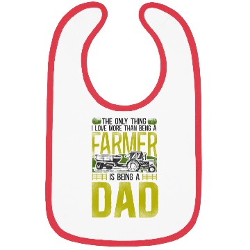 Discover Farming Farmer Dad Father Tractor Bibs