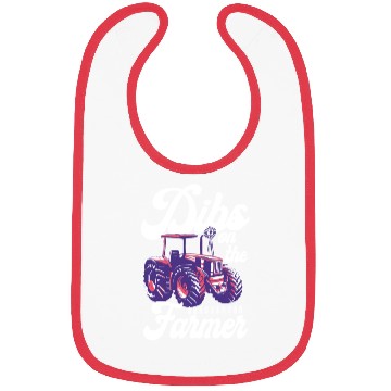 Discover Farming Farmer Girl Tractor Bibs