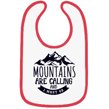 Discover The Mountains Call I Must Go Hiking Mountaineering Bibs