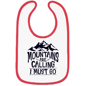 Discover The Mountains Call I Must Go Hiking Mountaineering Bibs