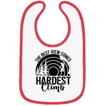 Discover The Best View Comes When Hiking, Mountaineering Bibs