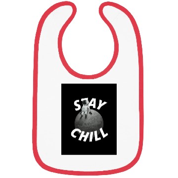 Discover Stay Chill Typography Bibs