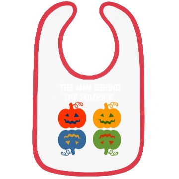 Discover Halloween Pregnancy Man Pumpkin Bibs Funny Part