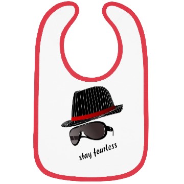 Discover stay fearless Bibs