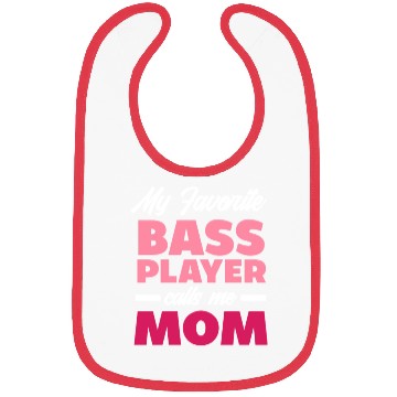 Discover Guitar Mom Bass Player Bibs